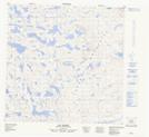 024P15 Lac Baret Topographic Map Thumbnail