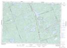 031C14 Bon Echo Topographic Map Thumbnail