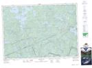 031E09 Opeongo Lake Topographic Map Thumbnail