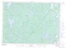 031K08 Lac Pythonga Topographic Map Thumbnail