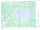 031M10 Lac Simard Topographic Map Thumbnail