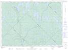 031O01 Lac Troyes Topographic Map Thumbnail