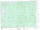 031P05 Lac Mondonac Topographic Map Thumbnail