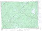 031P06 Lac Boucher Topographic Map Thumbnail