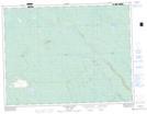 032E15 Collines Gaudet Topographic Map Thumbnail