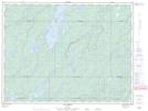 032G03 Lac Hebert Topographic Map Thumbnail