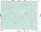 032G11 Lac Dickson Topographic Map Thumbnail