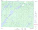 032K09 Lac Rocher Topographic Map Thumbnail