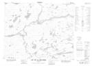 032N08 Lac De La Sicotiere Topographic Map Thumbnail