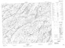 033A01 Lac Barou Topographic Map Thumbnail