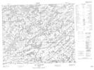 033A06 Lac Caulincourt Topographic Map Thumbnail