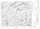 033A12 Lac Sazinou Topographic Map Thumbnail