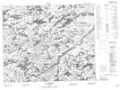 033A14 Lac Boisseau Topographic Map Thumbnail