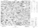 033B11 Lac Cadet Topographic Map Thumbnail