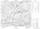 033B14 Lac Juilly Topographic Map Thumbnail
