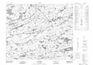 033G03 Lac Casterne Topographic Map Thumbnail
