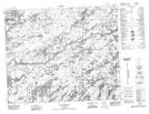 033H01 Lac Orillat Topographic Map Thumbnail