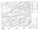 033H02 Lac Richardie Topographic Map Thumbnail