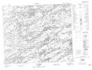 033H09 Lac Thier Topographic Map Thumbnail