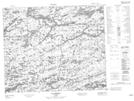 033H10 Lac Orsigny Topographic Map Thumbnail