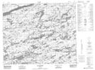 033H12 Lac Nochet Topographic Map Thumbnail