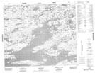 033I03 Lac Fillye Topographic Map Thumbnail