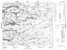 033J01 Lac Foulhiac Topographic Map Thumbnail