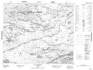 033J05 Lac Goffreteau Topographic Map Thumbnail