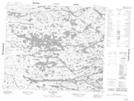 033K04 Lac Roggan Topographic Map Thumbnail