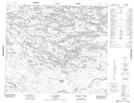 033K08 Lac Barrois Topographic Map Thumbnail