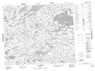 033L08 Lac Darontal Topographic Map Thumbnail