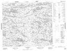 033P04 Lac Bribaut Topographic Map Thumbnail