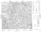 034A04 Lac Lussay Topographic Map Thumbnail