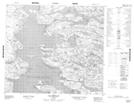 034C08 Lac Persillon Topographic Map Thumbnail