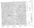 034H08 Lac Morrice Topographic Map Thumbnail