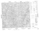 034H09 Lac Duvert Topographic Map Thumbnail