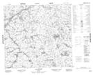 034H11 Lac Dyonnet Topographic Map Thumbnail