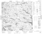 034I05 Lac Ladignac Topographic Map Thumbnail