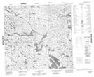 034I07 Lac Marcouard Topographic Map Thumbnail
