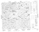 034I08 Lac Des Indiens Topographic Map Thumbnail