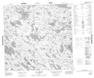 034I11 Lac Garenne Topographic Map Thumbnail