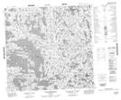 034I16 Lac Bonenfant Topographic Map Thumbnail