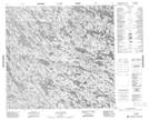 034J08 Lac Canade Topographic Map Thumbnail