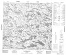 034K01 Lac Ujarsutjulik Topographic Map Thumbnail