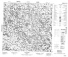 034N02 Lac Rutche Topographic Map Thumbnail