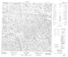 034N09 Lac Vattier Topographic Map Thumbnail