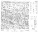 034O12 Lac Mezard Topographic Map Thumbnail