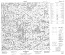 034O16 Lac Bertaut Topographic Map Thumbnail