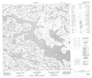 034P05 Lac Tunusuk Topographic Map Thumbnail