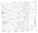 035A01 Lac Wetunik Topographic Map Thumbnail